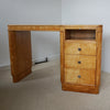 Vintage Art Deco Writing Desk with Satin Birch Veneered on Solid Mahogany - Jeroen Markies Art Deco