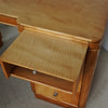 Vintage Art Deco Writing Desk with Satin Birch Veneered on Solid Mahogany - Jeroen Markies Art Deco