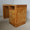 Vintage Art Deco Writing Desk with Satin Birch Veneered on Solid Mahogany - Jeroen Markies Art Deco