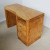 Vintage Art Deco Writing Desk with Satin Birch Veneered on Solid Mahogany - Jeroen Markies Art Deco