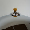 Art Deco Dome Lamps Chrome and Bakelite 1930s Lighting - Jeroen Markies Art Deco 