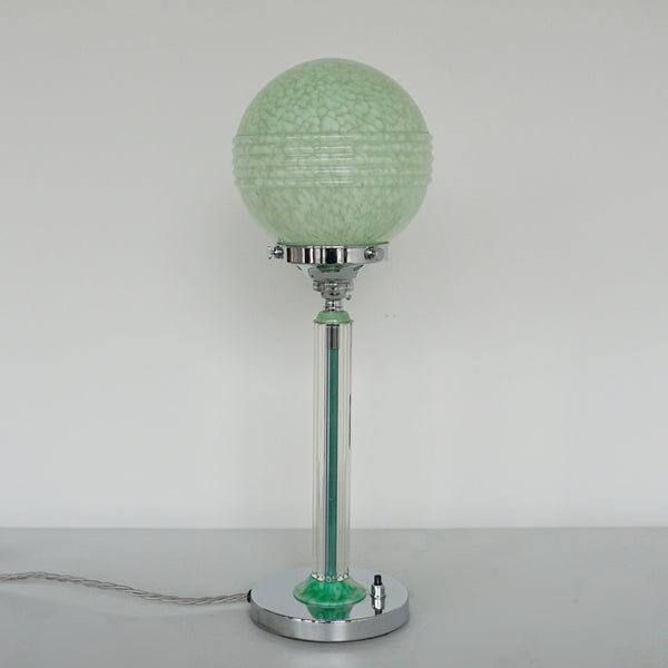 Green Art Deco Lamp 1930s Art Deco - Jeroen Markies Art Deco