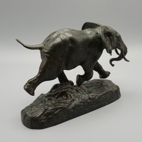 Elephant Du Senegal Bronze by Antoine-Louis Barye - Jeroen Markies Art Deco