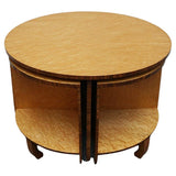 Vintage 1930's Art Deco Nest of Tables in Birdseye Maple - Jeroen Markies Art Deco