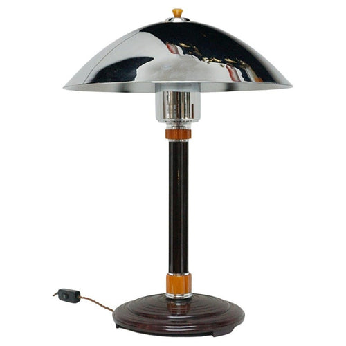 Brown Bakelite table Lamp - Jeroen Markies Art Deco