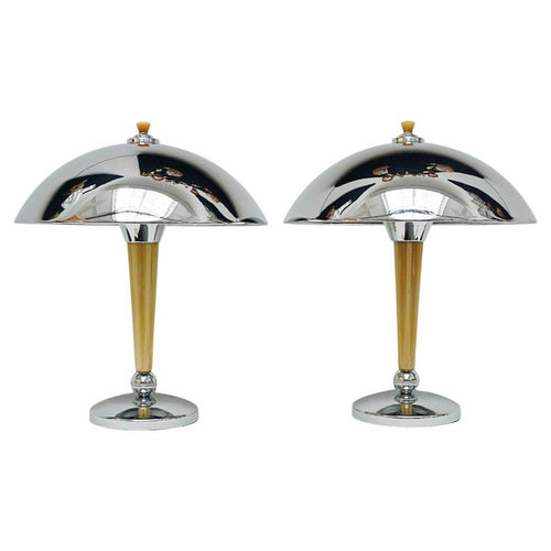A pair of Art Deco style dome lamps - Jeroen Markies Art Deco