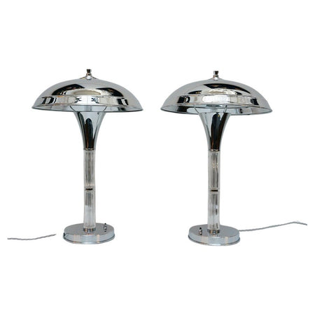 Pair of Tall Table Lamps