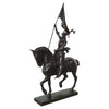 Fantastic Late 19th Century Bronze of Joan of Arc by Emmanuel Fremiet - Jeroen Markies Art Deco