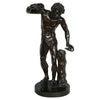 Dancing Faun with Cymbals Late 19th Century Italian Bronze - Jeroen Markies Art Deco