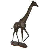 Maasai Giraffe Denis Mathews Bronze Animalia - Jeroen Markies Art Deco 