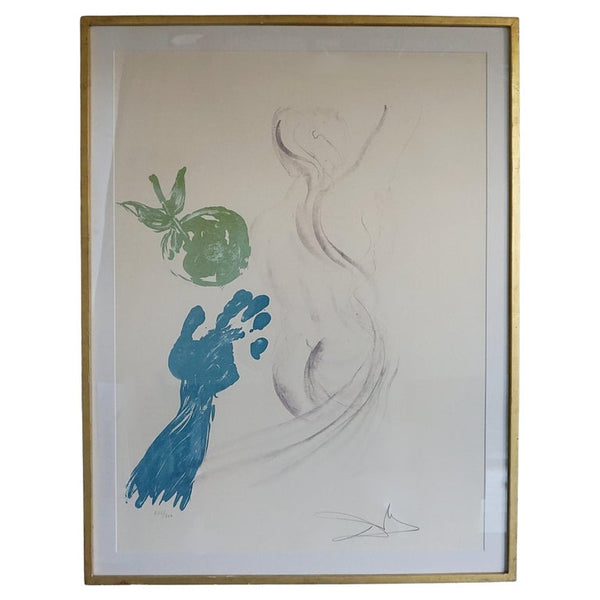 An original signed print by Salvador Dalí from his series 'Ages of life'. Edition 235/300.