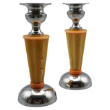 Art Deco Bakelite Candlesticks - Jeroen Markies Art Deco 