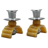 Pair of Art Deco Style Candlesticks - Jeroen Markies Art Deco