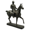 Rare and fine quality bronze sculpture by Walter Roche of a Hunter and his Steed - Jeroen Markies Art Deco