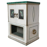 Malachite and Marble 1950s Cabinet - Jeroen Markies Art Deco