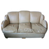 Art Deco Cloud Sofa by Harry & Lou Epstein with Vintage Upholstery and Burr Walnut Banding - Jeroen Markies Art Deco