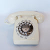 An original GPO model 706 telephone in cream. With original nylon carrying handle (not for carrying). Fully refurbished at Jeroen Markies.