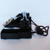 An original GPO telephone in black bakelite. With integral drawer.