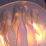 Art Deco Penguin Glass Lamp