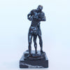 Art Nouveau Patinated Bronze Figure at Jeroen Markies