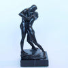 Art Nouveau Patinated Bronze Figure at Jeroen Markies