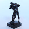 Art Nouveau Patinated Bronze Figure at Jeroen Markies