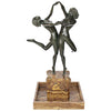 'Country Dance' Art Deco Bronze Sculpture by Colinet Jeroen Markies Art Deco