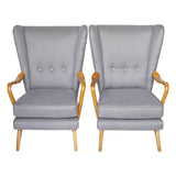 Pair of 1950's Bambino Armchairs by Howard Keith