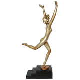Dancing Female - Josef Lorenzl - Art Deco Bronze Sculptures - Jeroen Markies Art Deco