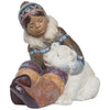 Eskimo Playing by Juan Huerta for Lladró Pottery Figurine Spanish - Jeroen  Markies Art Deco