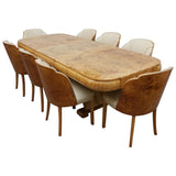 Art Deco 8 Seat Dining Suite by Harry & Lou Epstein - Jeroen Markies Art Deco