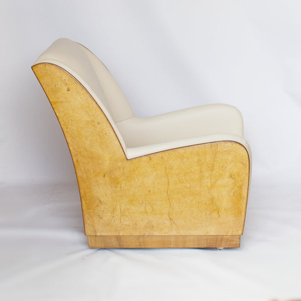 A French Art Deco Streamlined Lounge Chair Jeroen Markies Art Deco
