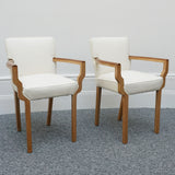 Pair of Art Deco Original Side Chairs Bedroom Chairs English 1935 - Jeroen Markies Art Deco 