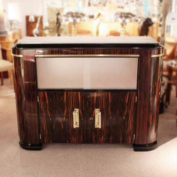 French Art Deco 1930's cocktail cabinet
