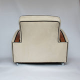 Art Deco streamline armchairs furniture at Jeroen Markies 