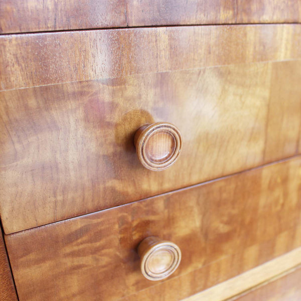 Art Deco chest of drawers attributed to Heal's of London at Jeroen Markies 