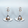 Pair of Silver Candlesticks