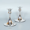 Pair of Silver Candlesticks