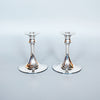 Pair of Silver Candlesticks