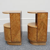 A Pair of Art Deco Bedside Cabinets by James Henry Sellers Circa 1930 English Art Deco - Jeroen Markies Art Deco