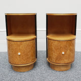 A Pair of Art Deco Bedside Cabinets by James Henry Sellers Circa 1930 English Art Deco - Jeroen Markies Art Deco