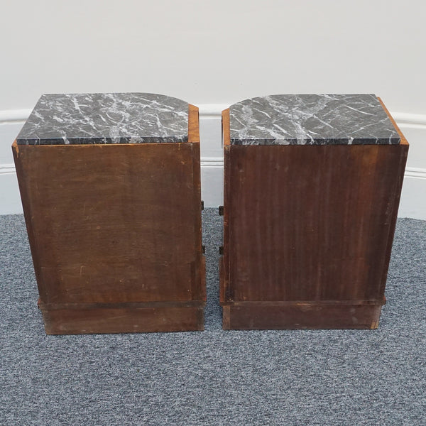 Pair of Vintage Art Deco Bedside Cabinets - French - Circa 1920 - Jeroen Markies Art Deco