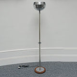 Vintage Art Deco Chrome Beehive Uplighter Floor lamp - Jeroen Markies Art Deco