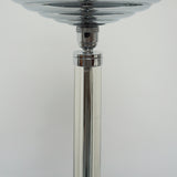 Vintage Art Deco Chrome Beehive Uplighter Floor lamp - Jeroen Markies Art Deco