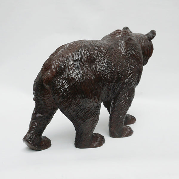 Swiss Black Forest Carved Bear Circa 1890 - Jeroen Markies Art Deco