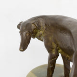 Borzoi - Art Deco Bronze Sculpture - Jeroen Markies Art Deco