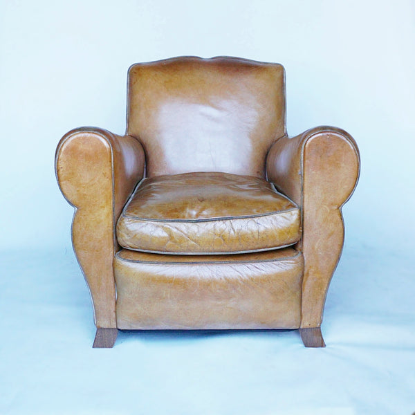 French Art Deco Moustache Backed Club Chairs - Art Deco Chairs - Jeroen Markies Art Deco