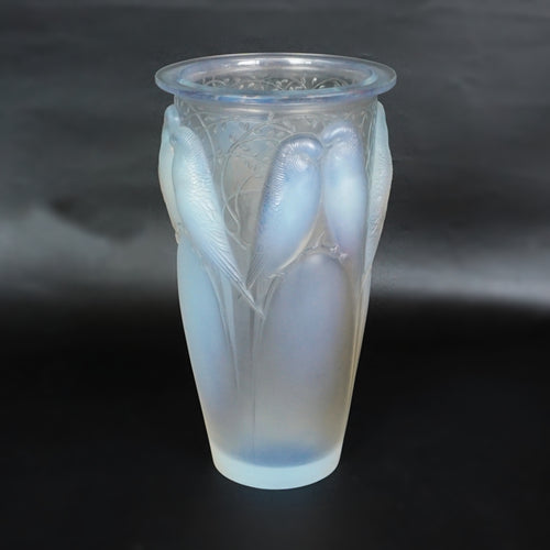 René Lalique Ceylan Art Deco Glass Vase - René Lalique Glass - Jeroen Markies Art Deco