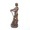 Large 19th Century Bronze Miner - Charles Octave Levy - Art deco bronze sculpture - Jeroen Markies Art Deco