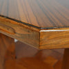 Art Deco Octagonal Coffee Side Table Figured and Solid Walnut - Jeroen Markies Art Deco